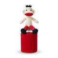 Sock Monkey Pop-Up Toy