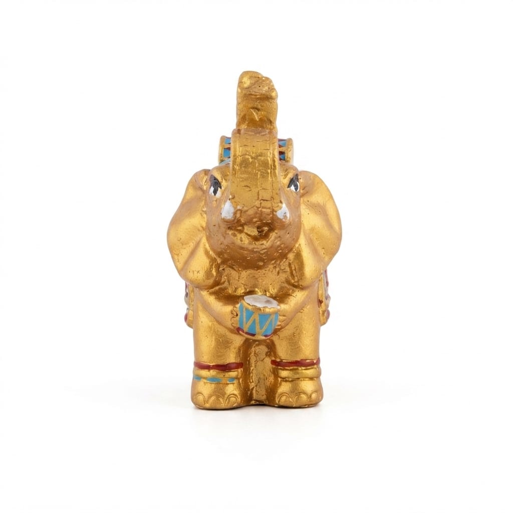 Small Gold Elephant Statue