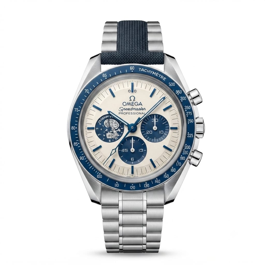 Omega Speedmaster Silver Snoopy — 50th Anniversary