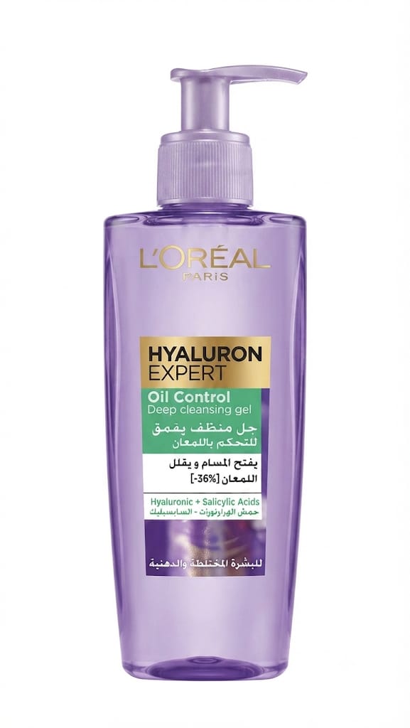 Гель для глубокого очищения L'oeal Oil Control