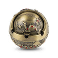 Sharm El-Sheikh Souvenir Round Ashtray with Camels