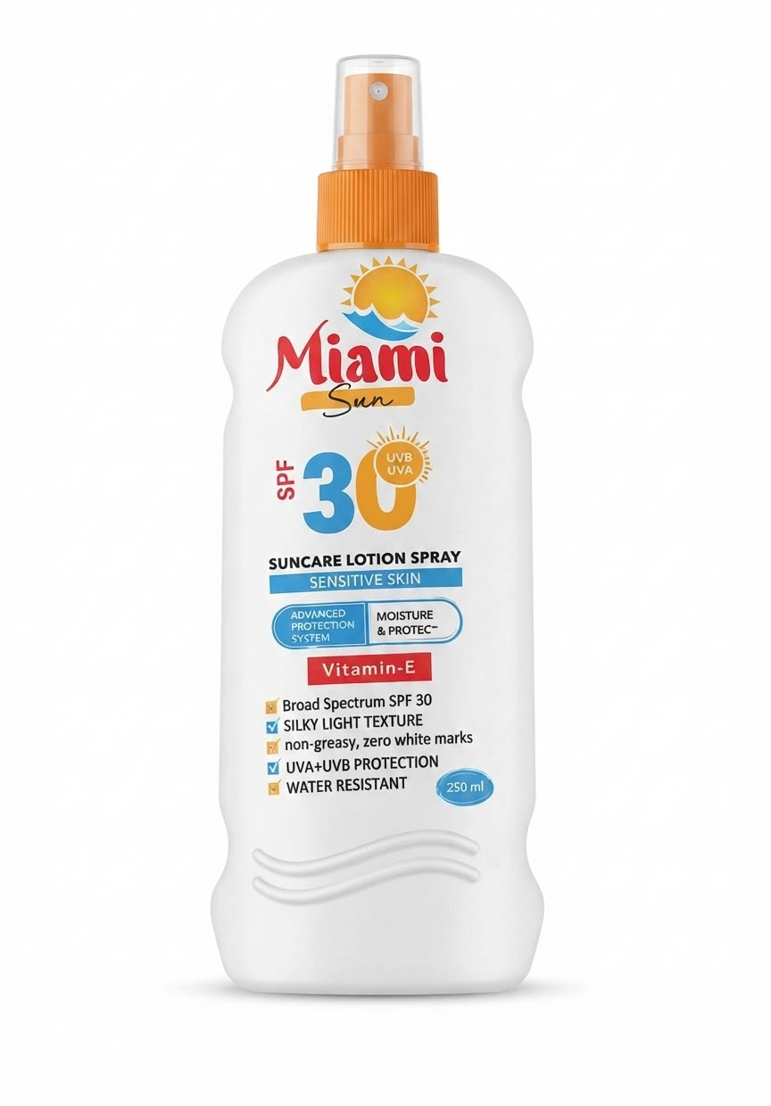 Miami sun lotion
