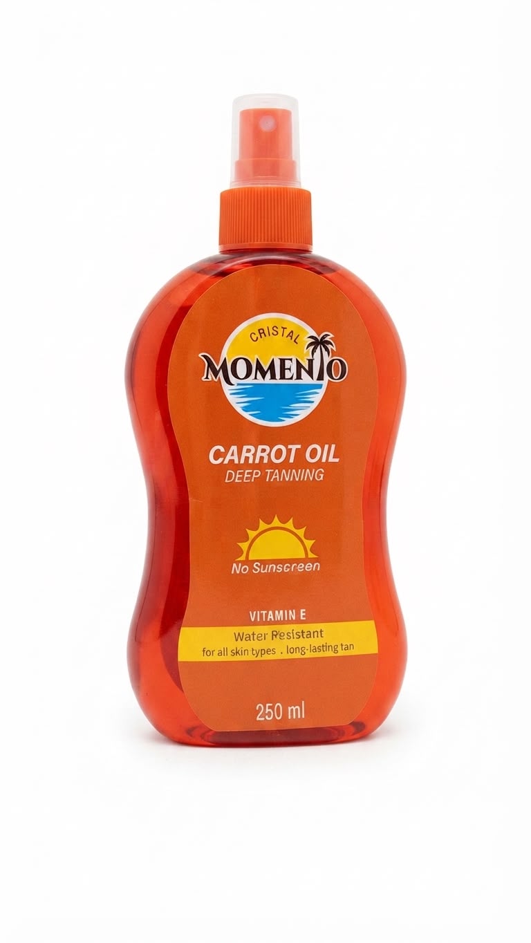 Olio abbronzante intensivo alla carota Momento
