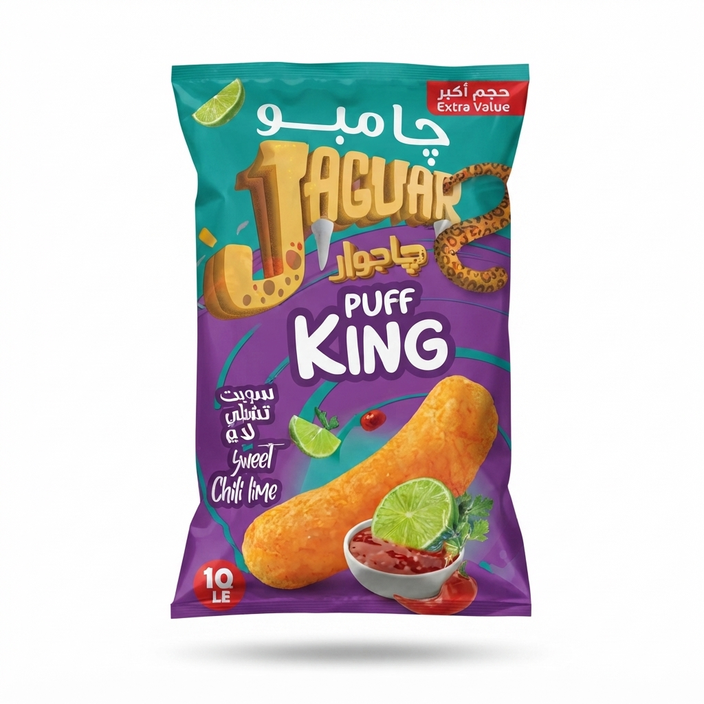 Jumbo Jaguar puff king
