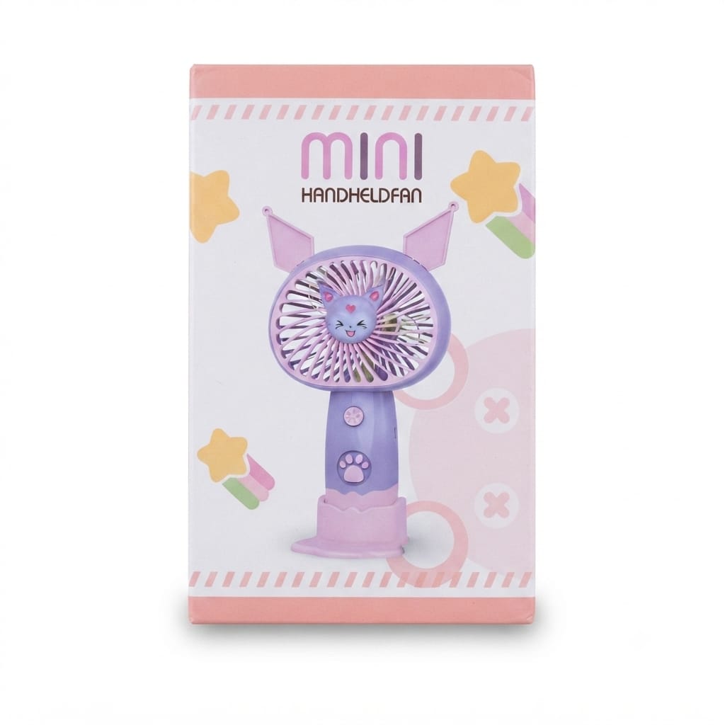Mini Handheld Fan (Cat Ears Design)