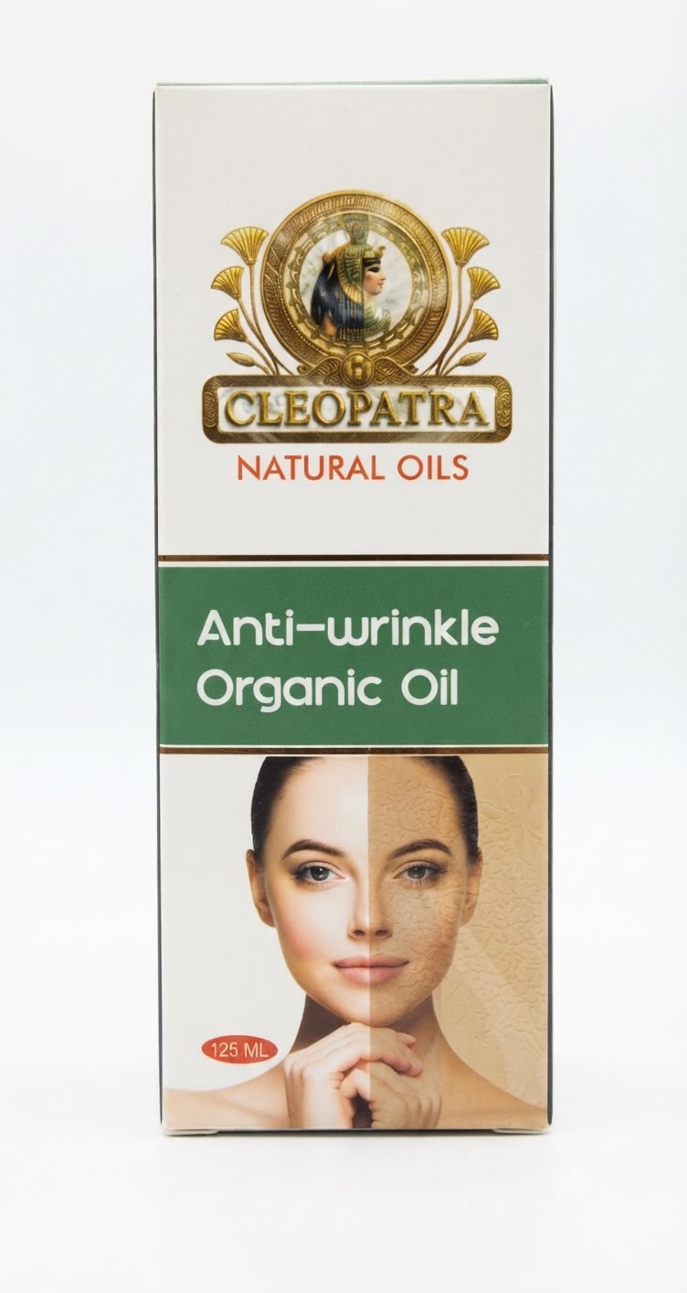 Clropatra anti -wrinkle oaganic oil