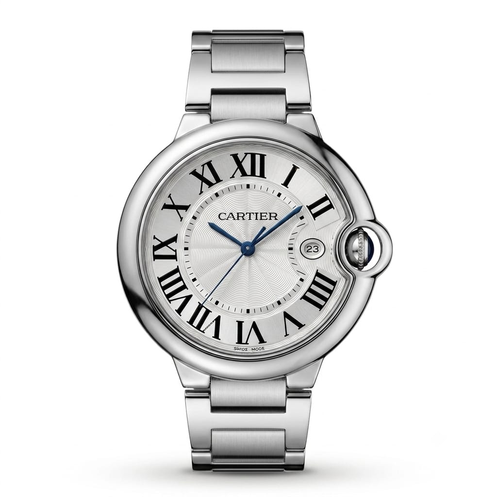 Cartier rotondo argento