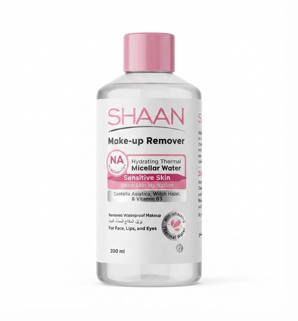 SHAAN make-up removal