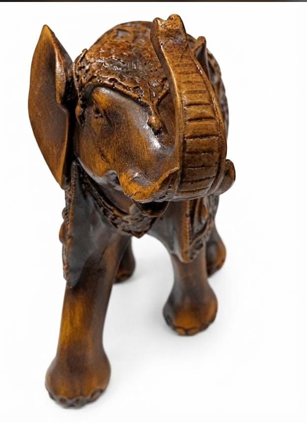 Brown Elephant Statue