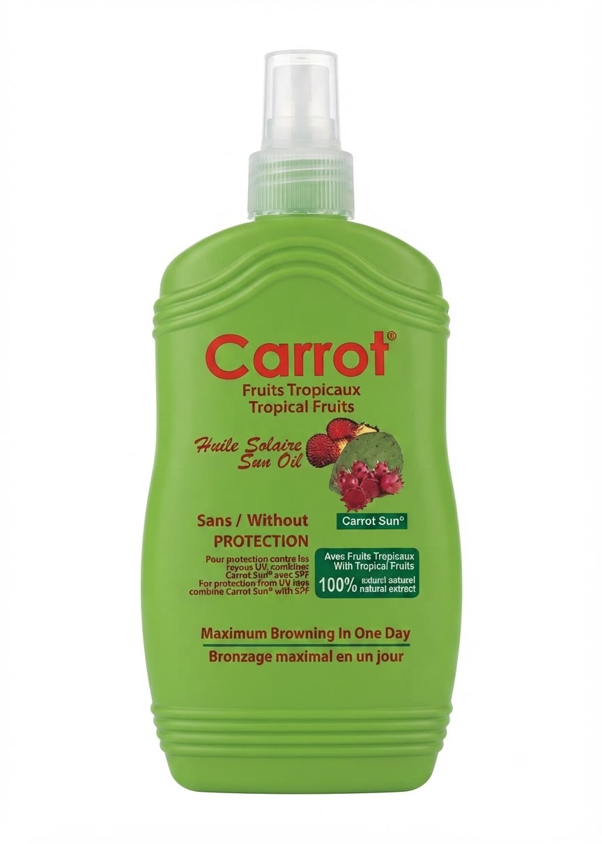 Carrot sun oil