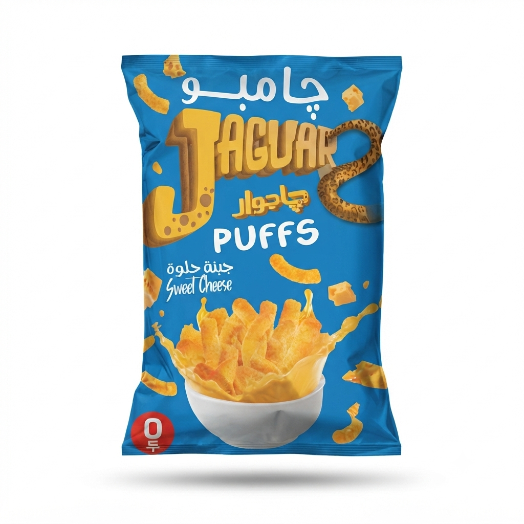 Jumbo Jaguar puff king