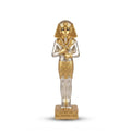 Silver and Gold Pharaonic King Figurine