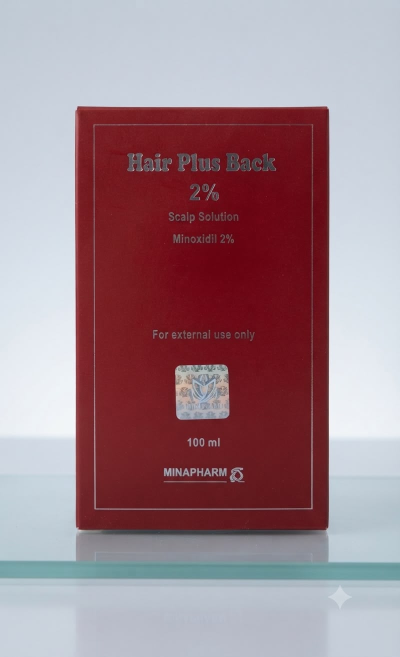 Hair plus back 2%