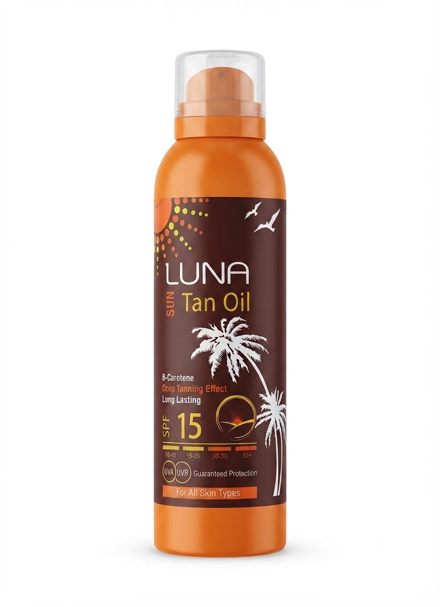 Luna tan oil