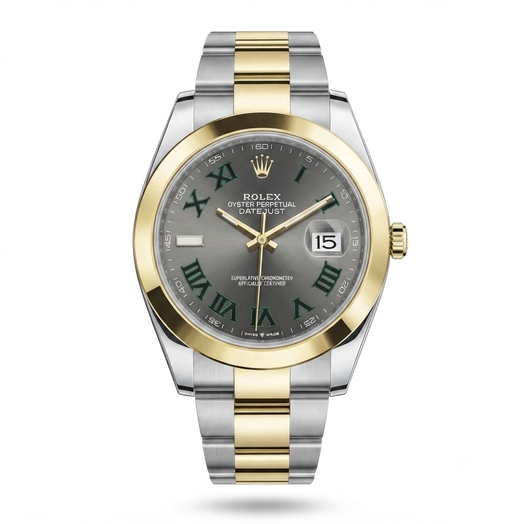 Rolex Datejust 41 metà oro rosa