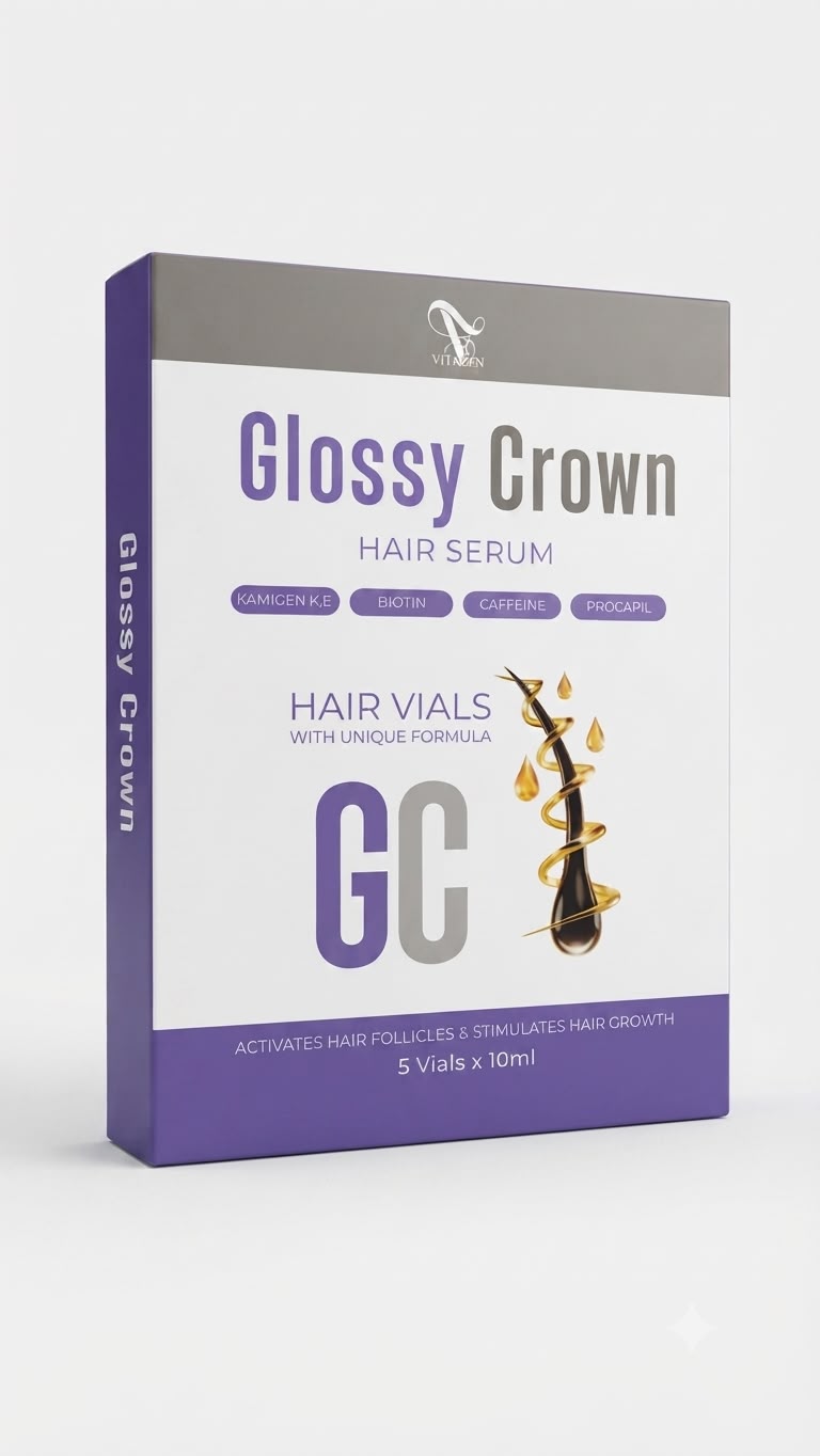 Glossy grown