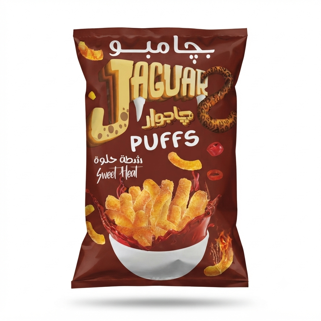 Jumbo Jaguar puff king